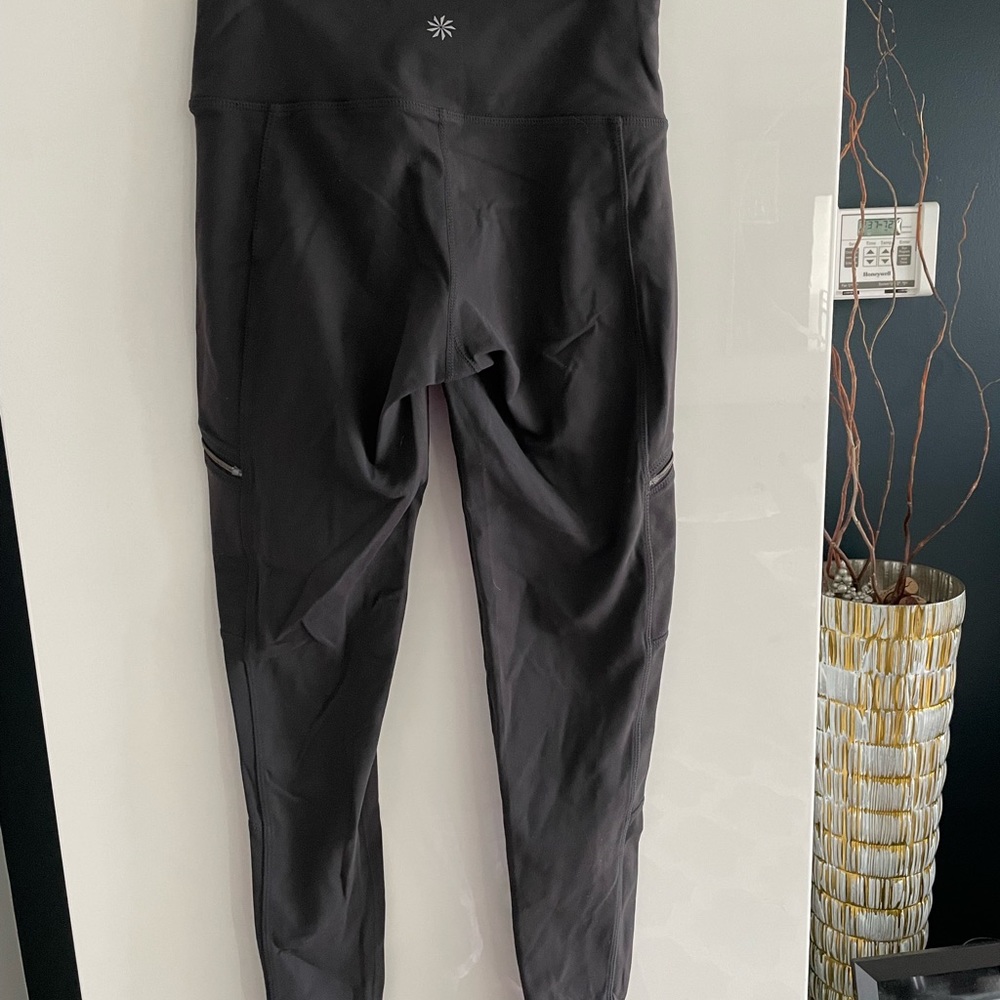 NWT Athleta High Rise Metro Drifter Tight Leggings Size XSP Petite Gray - Picture 2 of 11